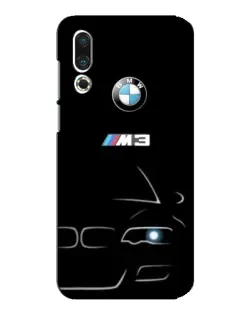 Чехол для Meizu 16s с картинкой «Минималистичный принт BMW M3»