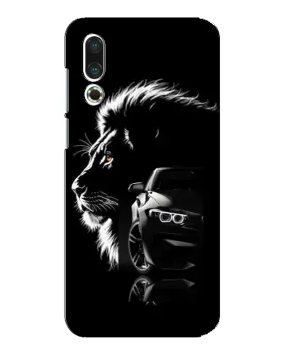 Чехол для Meizu 16s с картинкой «BMW и лев»