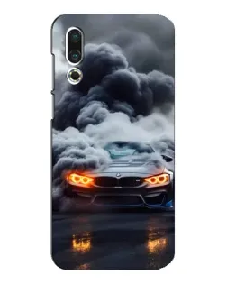 Чехол для Meizu 16s с картинкой «BMW в дыму»