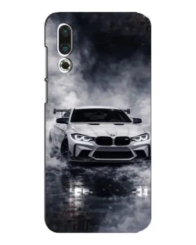 Чехол для Meizu 16s с картинкой «BMW сквозь туман»
