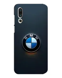 Чехол для Meizu 16s с картинкой «Логотип BMW — минимализм»
