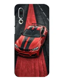 Чехол для Meizu 16s с картинкой «BMW на красной дорожке»