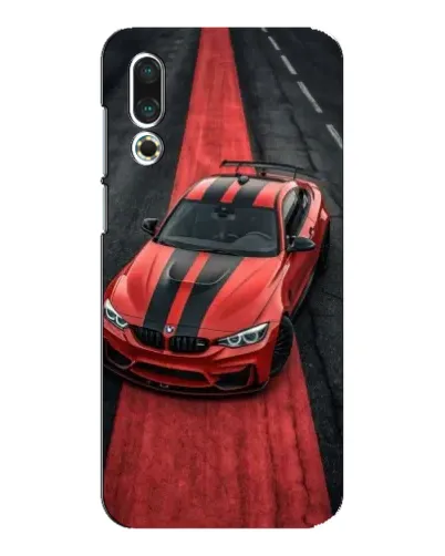 Чехол для Meizu 16s с картинкой «BMW на красной дорожке»
