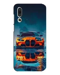 Чехол для Meizu 16s с картинкой «BMW — золотая эмблема»