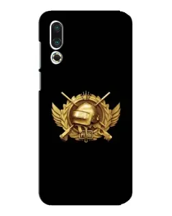 Чехол для Meizu 16s с картинкой «PUBG — оранжевый градиент»