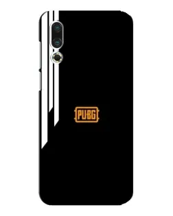 Чехол для Meizu 16s с картинкой «PUBG — вертикальные линии»