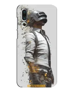 Чехол для Meizu 16s с картинкой «PUBG — боец в пыли»