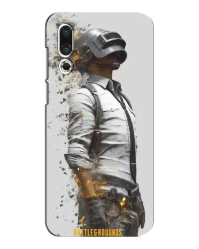Чехол для Meizu 16s с картинкой «PUBG — боец в пыли»