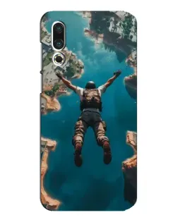 Чехол для Meizu 16s с картинкой «PUBG — свободное падение»