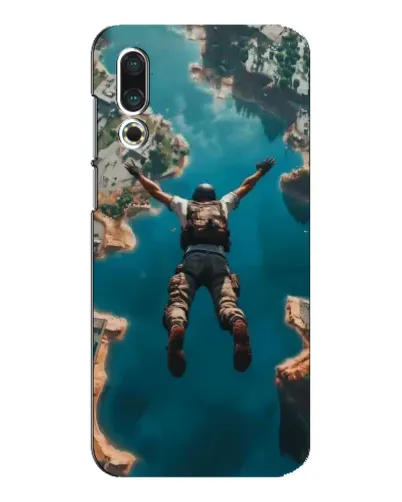 Чехол для Meizu 16s с картинкой «PUBG — свободное падение»