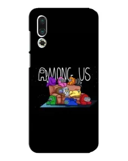 Чохол для Meizu 16s з картинкою «Логотип Among Us»
