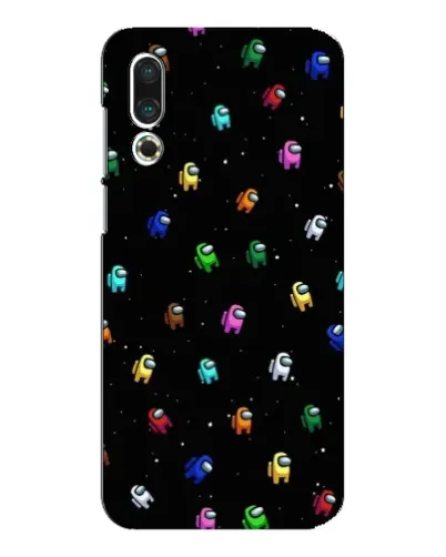 Чехол для Meizu 16s с картинкой «Экипаж Among Us»