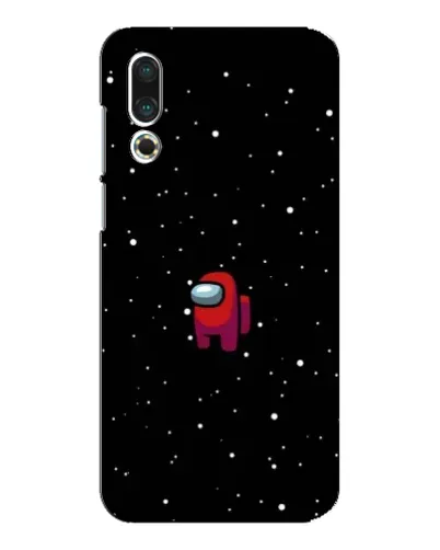 Чехол для Meizu 16s с картинкой «Красный Among Us»