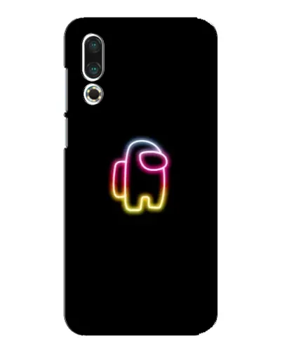 Чехол для Meizu 16s с картинкой «Among Us градиент»
