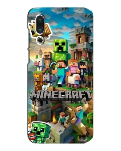 Чехол для Meizu 16s с картинкой «Замок Minecraft» Чехол для Meizu 16s с картинкой «Замок Minecraft»
