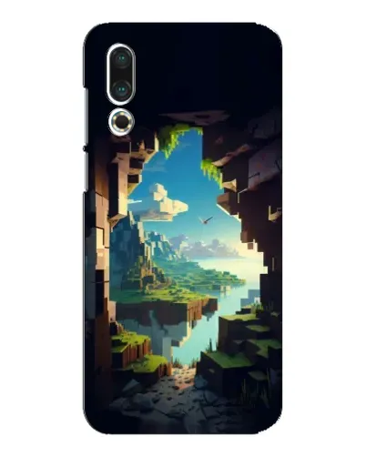 Чехол для Meizu 16s с картинкой «Вид из пещеры» Чехол для Meizu 16s с картинкой «Вид из пещеры»