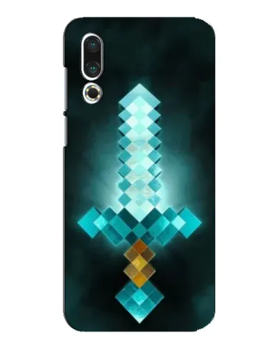 Чехол для Meizu 16s с картинкой «Алмазный меч неон» Чехол для Meizu 16s с картинкой «Алмазный меч неон»