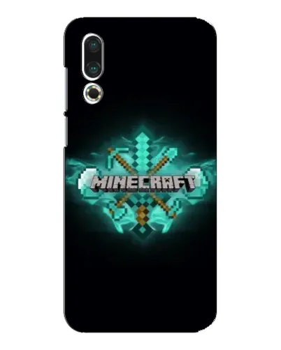 Чехол для Meizu 16s с картинкой «Minecraft Diamond лого» Чехол для Meizu 16s с картинкой «Minecraft Diamond лого»