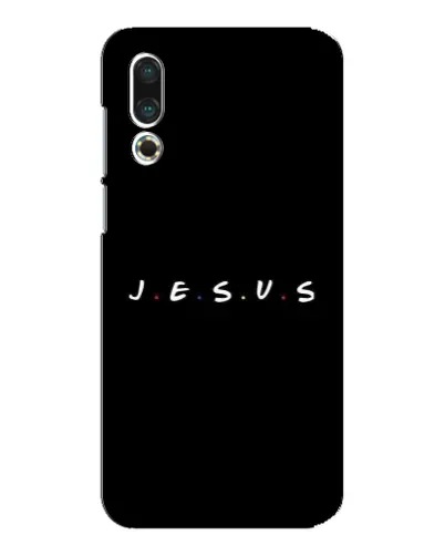 Чехол для Meizu 16s с картинкой «Точки веры J.E.S.U.S.» Чехол для Meizu 16s с картинкой «Точки веры J.E.S.U.S.»
