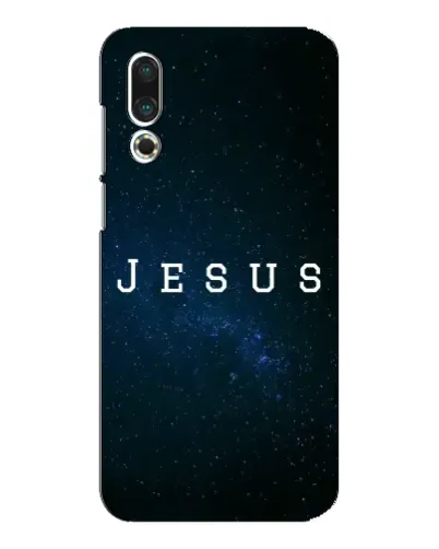 Чехол для Meizu 16s с картинкой «Звездное небо Jesus» Чехол для Meizu 16s с картинкой «Звездное небо Jesus»