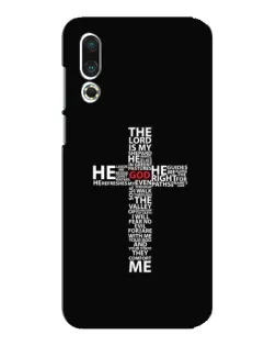 Чохол для Meizu 16s з картинкою «Текстовий хрест» Чохол для Meizu 16s з картинкою «Текстовий хрест»