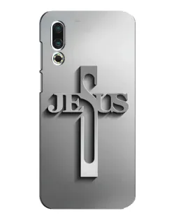Чохол для Meizu 16s з картинкою «Металевий хрест Jesus» Чохол для Meizu 16s з картинкою «Металевий хрест Jesus»