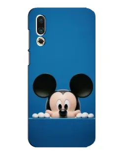 Чехол для Meizu 16s с картинкой «Микки выглядывает» Чехол для Meizu 16s с картинкой «Микки выглядывает»