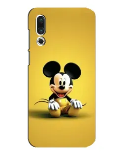 Чехол для Meizu 16s с картинкой «Микки на желтом»