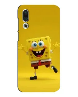 Чехол для Meizu 16s с картинкой «Позитивный Губка Боб»