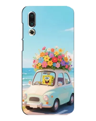 Чехол для Meizu 16s с картинкой «Автомобильное путешествие»