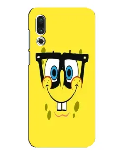Чохол для Meizu 16s з картинкою «Мінімалістичний Спанч Боб»