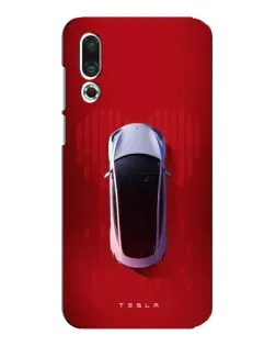 Чехол для Meizu 16s с картинкой «Tesla Top View»