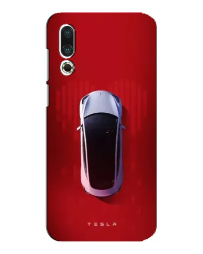 Чехол для Meizu 16s с картинкой «Tesla Top View»