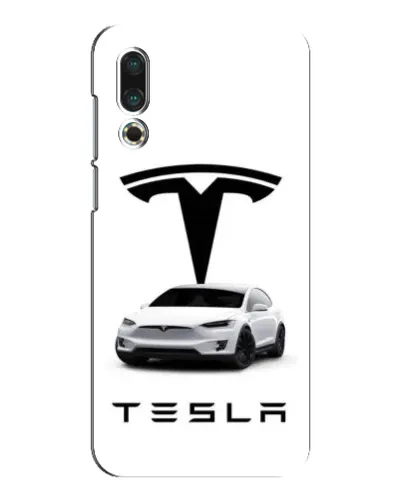 Чехол для Meizu 16s с картинкой «Tesla White Style»