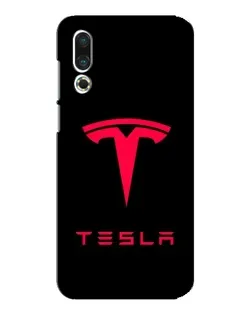 Чехол для Meizu 16s с картинкой «Tesla Red Logo»
