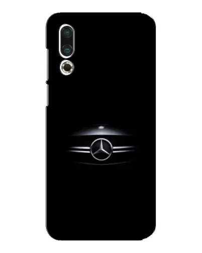 Чехол для Meizu 16s с картинкой «Mercedes — абстрактные линии»