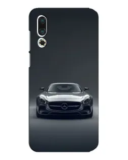 Чехол для Meizu 16s с картинкой «Mercedes на черном»