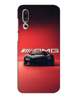 Чехол для Meizu 16s с картинкой «Mercedes AMG — красная линия»