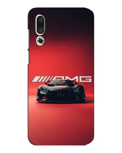 Чехол для Meizu 16s с картинкой «Mercedes AMG — красная линия»