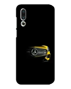 Чехол для Meizu 16s с картинкой «Mercedes — ретро стиль»