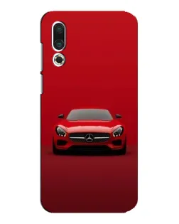 Чехол для Meizu 16s с картинкой «Красный Mercedes AMG»