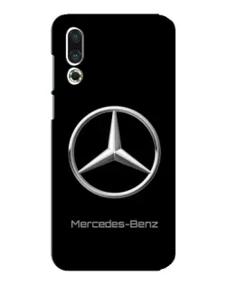 Чехол для Meizu 16s с картинкой «Mercedes Silver Logo»