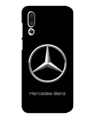 Чехол для Meizu 16s с картинкой «Mercedes Silver Logo»
