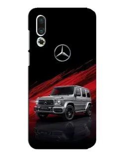 Чехол для Meizu 16s с картинкой «Mercedes G-Class красный»