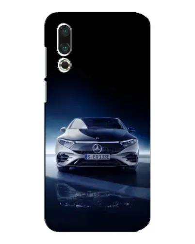 Чехол для Meizu 16s с картинкой «Ночной Mercedes EQ»