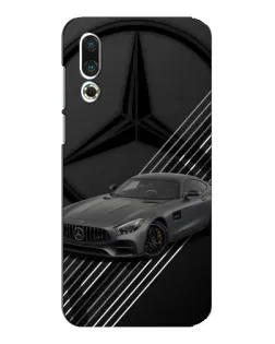 Чехол для Meizu 16s с картинкой «Mercedes AMG — графика»