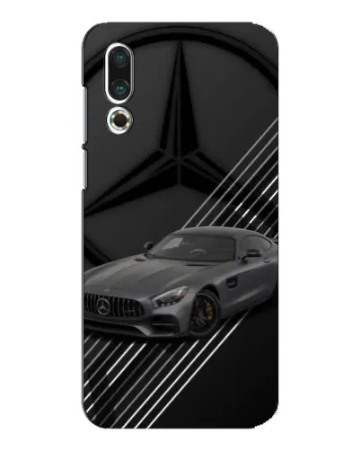 Чехол для Meizu 16s с картинкой «Mercedes AMG — графика»
