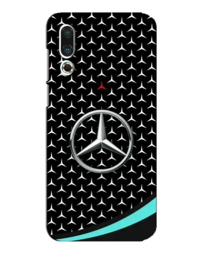 Чехол для Meizu 16s с картинкой «Mercedes — бирюзовый акцент»