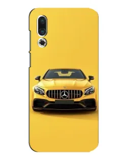 Чехол для Meizu 16s с картинкой «Желтый Mercedes GT»