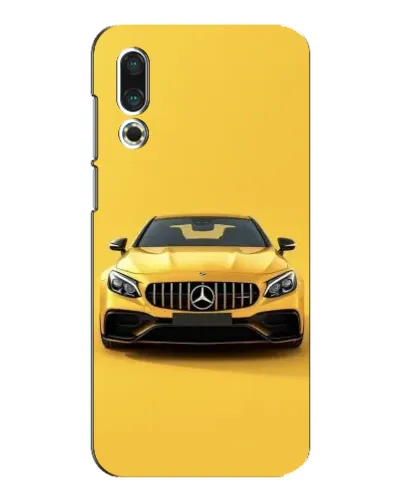 Чехол для Meizu 16s с картинкой «Желтый Mercedes GT»